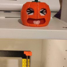 Picture of print of Face Changing Halloween Pumpkin