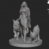 Freya and her lynxes image
