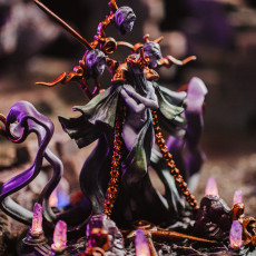 Picture of print of Lady of Entropy - Boss Encounter - PRESUPPORTED - 100 mm - 32mm Scale