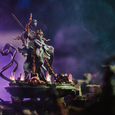Picture of print of Lady of Entropy - Boss Encounter - PRESUPPORTED - 100 mm - 32mm Scale