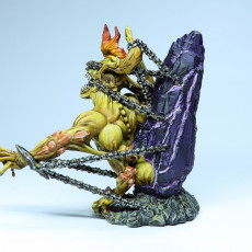 Picture of print of The Chained God - Boss Monster - 150 mm -  PRESUPPORTED - 32mm Scale