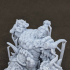 Orc Chieftain Danai + Detailed Scenic Base |32mm, 54mm,75mm Scaled Versions Available image