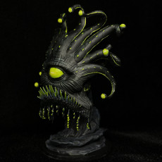 Picture of print of Bioluminescent Eye Monster | Presupported | beholder