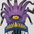 Bioluminescent Eye Monster | Presupported | beholder print image