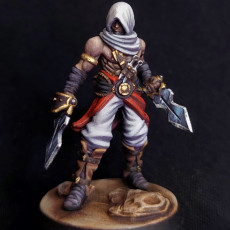 Picture of print of Assassin with Katar
