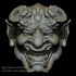 Oni Demon Head Bust image