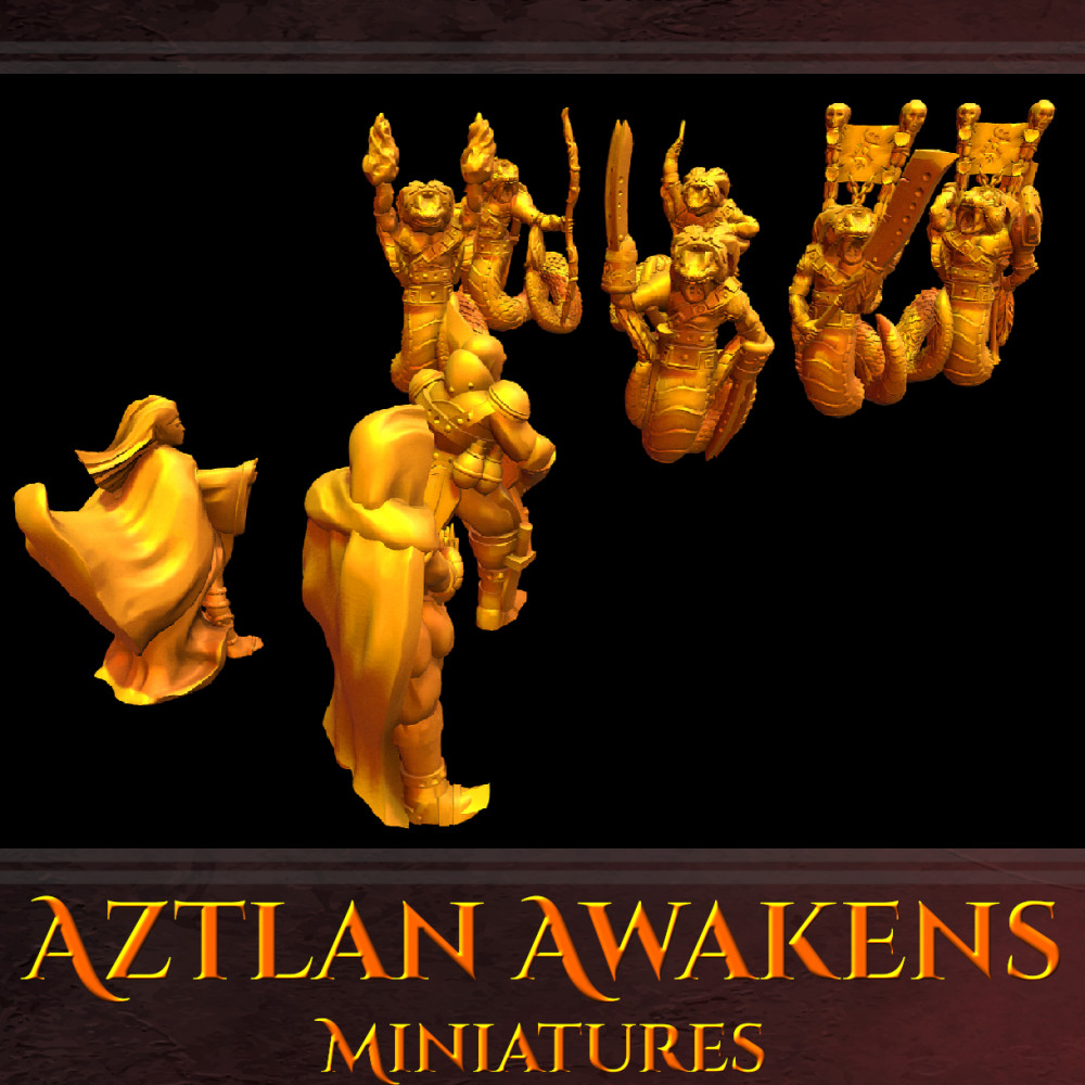 Image of Aztlan Awakens Miniatures