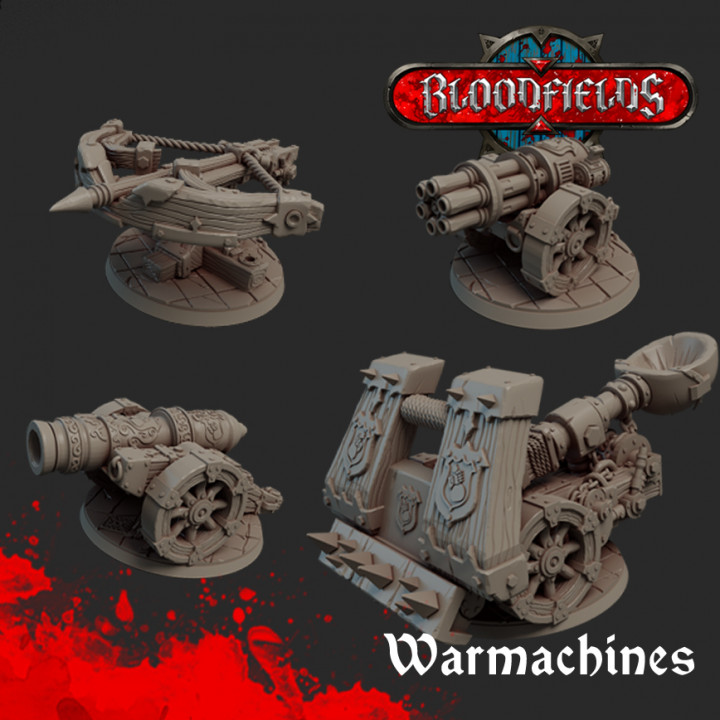 Warmachines - Bloodfields Expansion's Cover