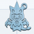 Keychain pikachu in charmander cape image