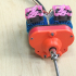 RC GearBox Double  motor 550 gear metal image
