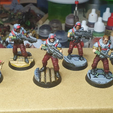 Picture of print of Cyber Forge Strike Force Marines Unit