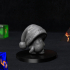 Christmas Shroomie Miniature - pre-supported image