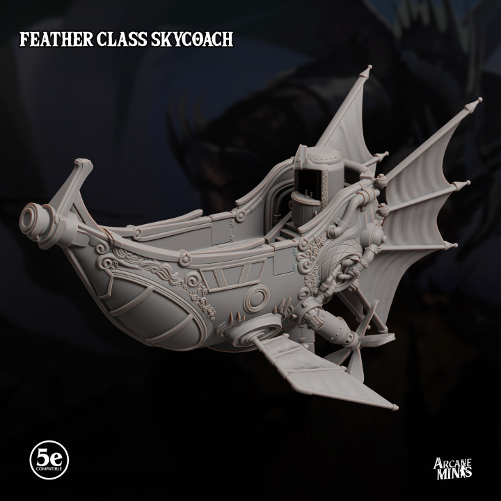 Airship - Feather Class Skycoach's Cover