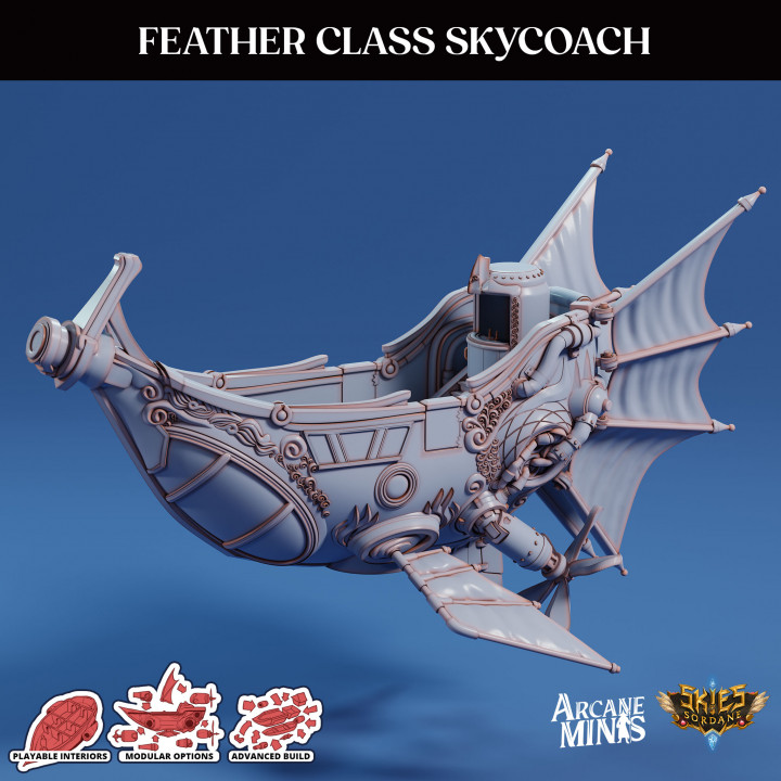 Airship - Feather Class Skycoach's Cover