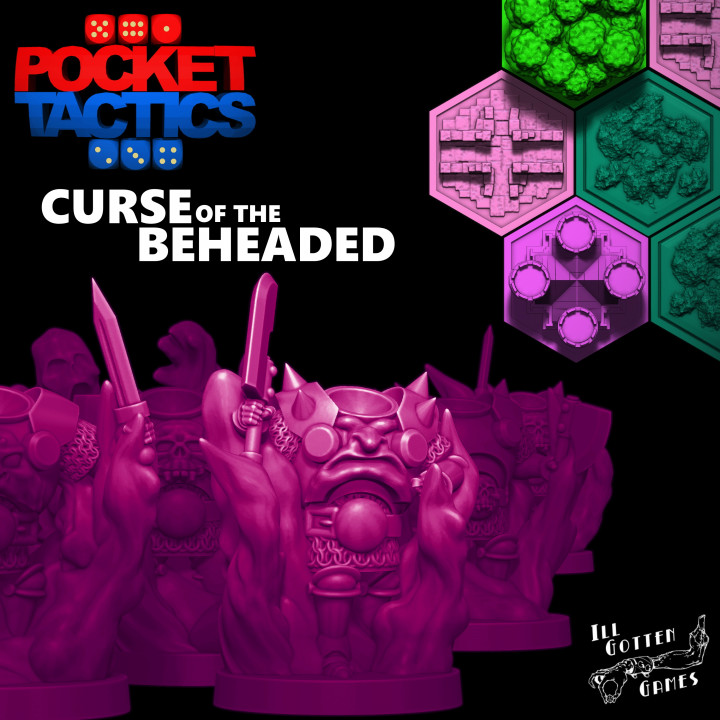 Pocket-Tactics: Curse of the Beheaded's Cover