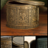 Egyptian Trinket Box (round) image