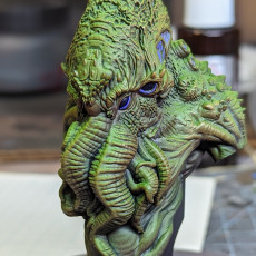 Picture of print of Cthulhu Bust