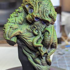 Picture of print of Cthulhu Bust