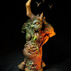 Picture of print of Plague Demon Bust