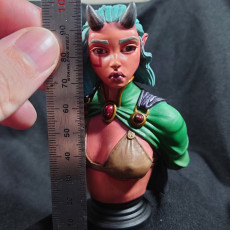 Picture of print of Tiefling Bust This print has been uploaded by Michael Ansett