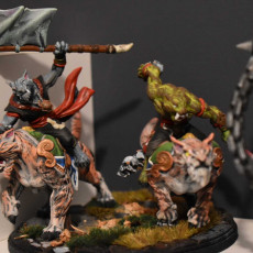Picture of print of Rakshatiger Riders - 3 Modular Units with mounts