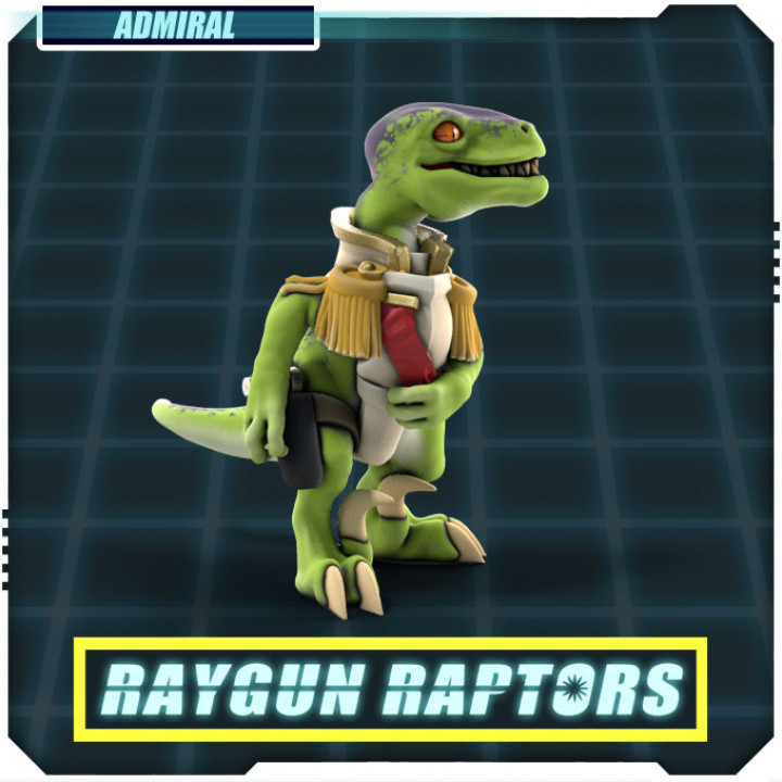 Raygun Raptors Admiral's Cover