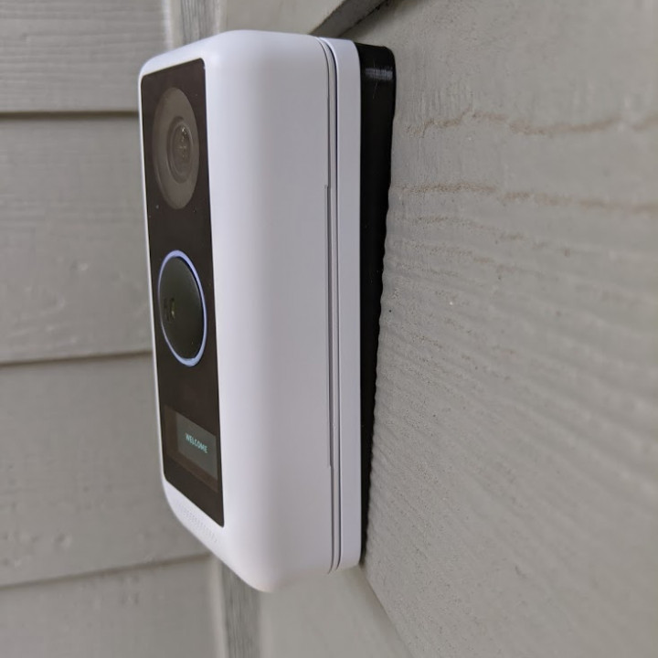 UniFi/Ubiquiti G4 Doorbell 4° siding adapter for 20° adapter