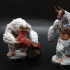Yeti Walking / Bigfoot / Sasquatch / Arctic Nights Encounter print image