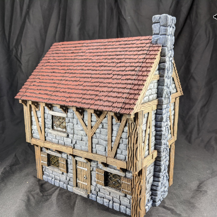 Buildings: Stone Brick Cottage