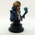 Goblin King Bust (Bowie) - Pre-supported print image