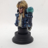 Goblin King Bust (Bowie) - Pre-supported print image
