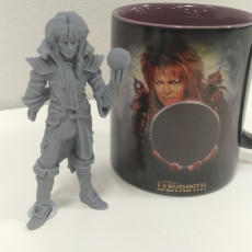 Picture of print of Goblin King Mini (Bowie) - Pre-supported