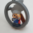 Thor Christmas tree ornament pencil toppers or ooshies decoration image