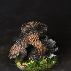 Picture of print of Owlbear Tree Stump / Forest Beast / Owl Bear Hybrid