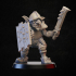 Goblin warrior with sword and sheld image