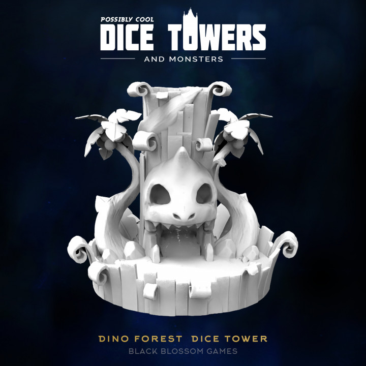 A03 Dino Forest :: Possibly Cool Dice Tower's Cover