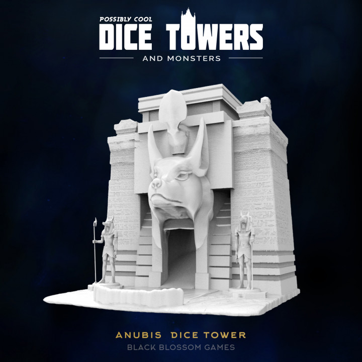 A04 Anubis :: Possibly Cool Dice Tower's Cover