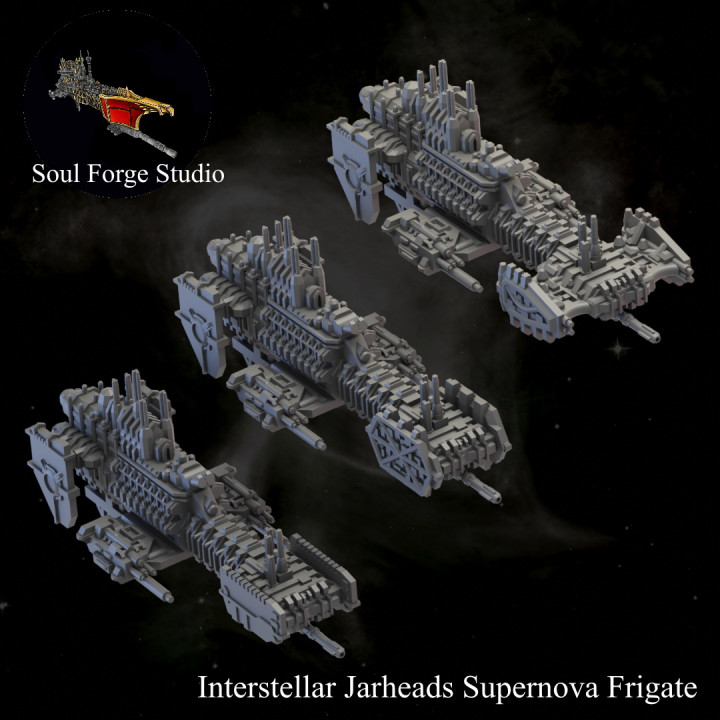 $5.00Interstellar Jarhead Supernova Frigate