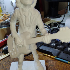 Picture of print of Angus Young - ACDC inspired Figure