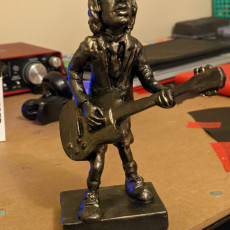 Picture of print of Angus Young - ACDC inspired Figure