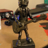 Angus Young - ACDC inspired Figure print image