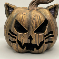 Picture of print of Cat O' Lantern complete set