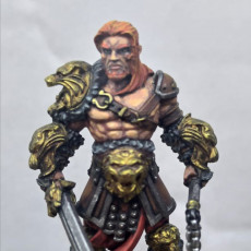Picture of print of Lionel - barbarian- 32mm - DnD - This print has been uploaded by Carlos Almeida