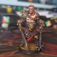 Picture of print of Lionel - barbarian- 32mm - DnD -