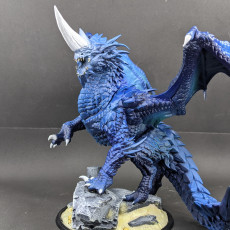 Picture of print of Blue Dragon