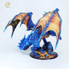 Picture of print of Blue Dragon