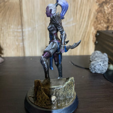 Picture of print of Drow Warrior Female - Expedition to the Underworld - Loot Studios This print has been uploaded by John M. Ragland