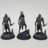 Drow Warrior Female - Expedition to the Underworld - Loot Studios print image