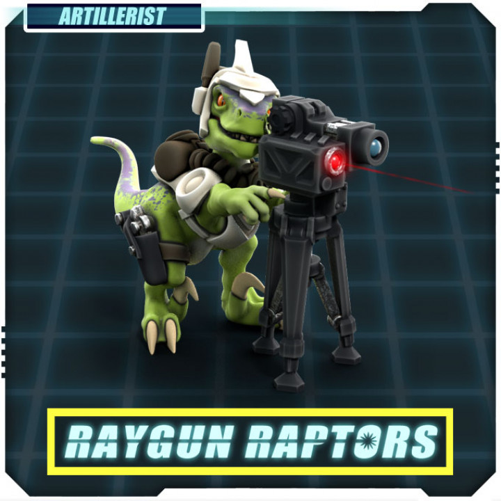Raygun Raptors Artillerist's Cover