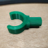3/4" to 1/2" PVC pipe clip image